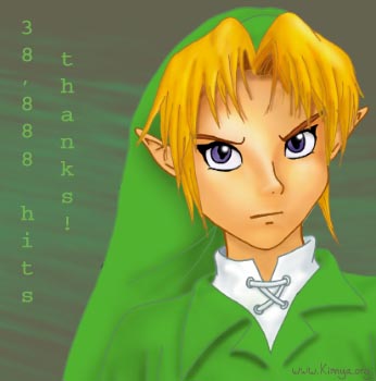 Link is hurt.... and maybe mad!